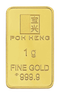 1x 1gm Gold Bar in Yellow Gold (999)