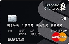 Standard Chartered Platinum MasterCard Credit Card