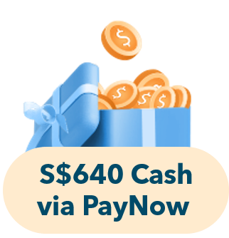 S$640 Cash via PayNow