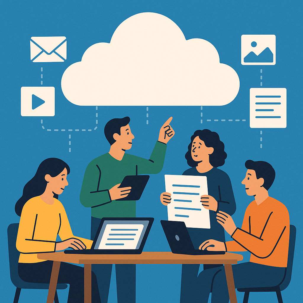 Unlocking_Team_Efficiency_with_CloudBased_Content_Tools_no_text_in_the_image