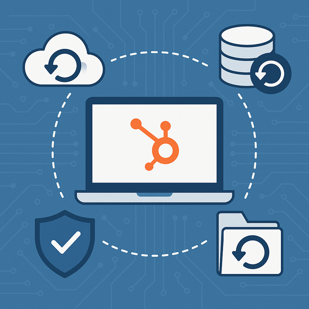 Create_a_general_technology_image_which_indicates_Top_Tools_for_HubSpot_Backups_dont_include_nay_text_or_numbers_i_need_just_graphics