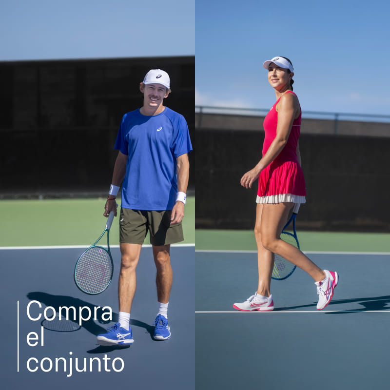 ASICS tennis shop the look component