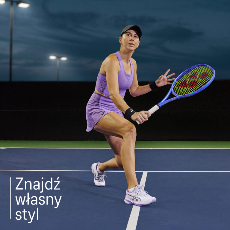 ASICS tennis shop the look component