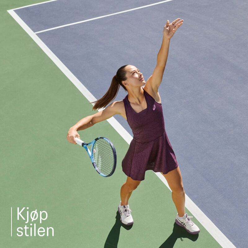 ASICS tennis shop the look component