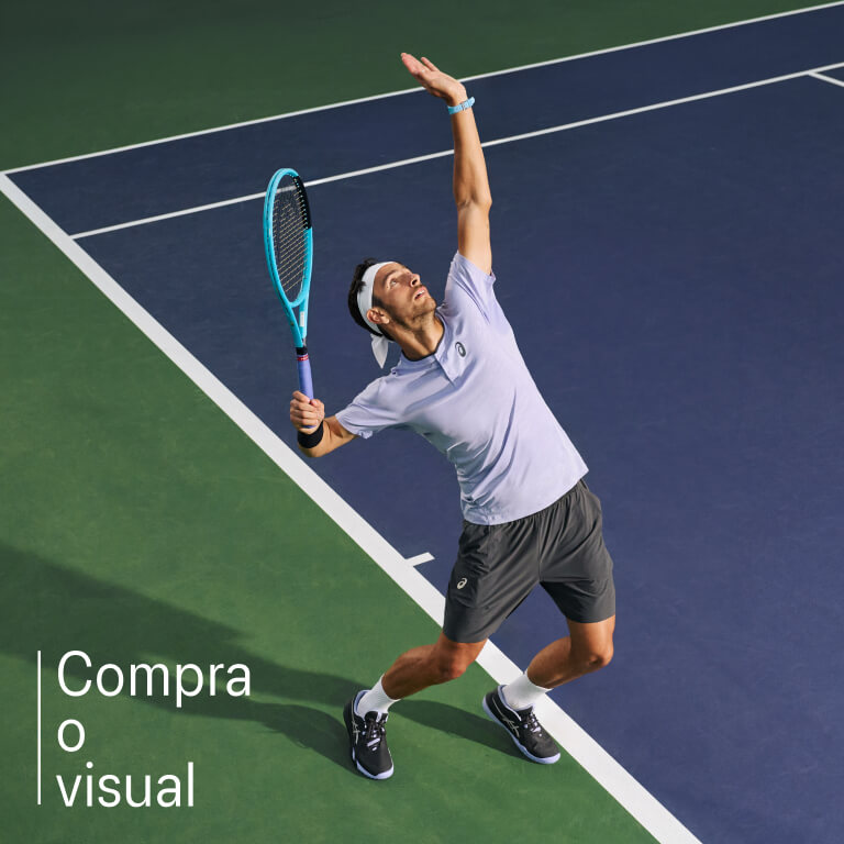 ASICS tennis shop the look component