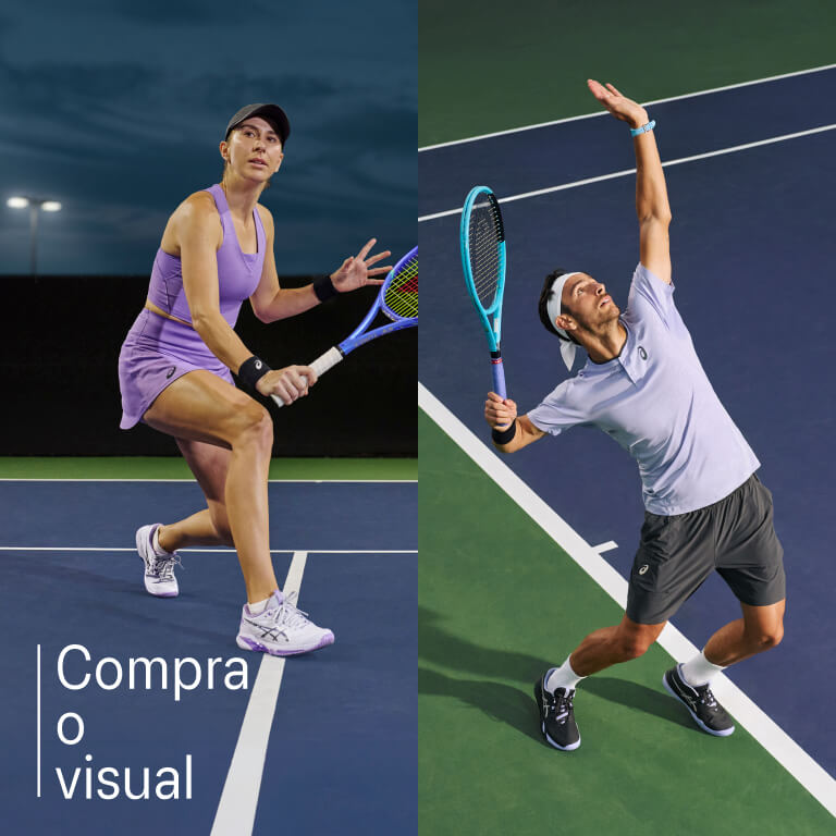 ASICS tennis shop the look component