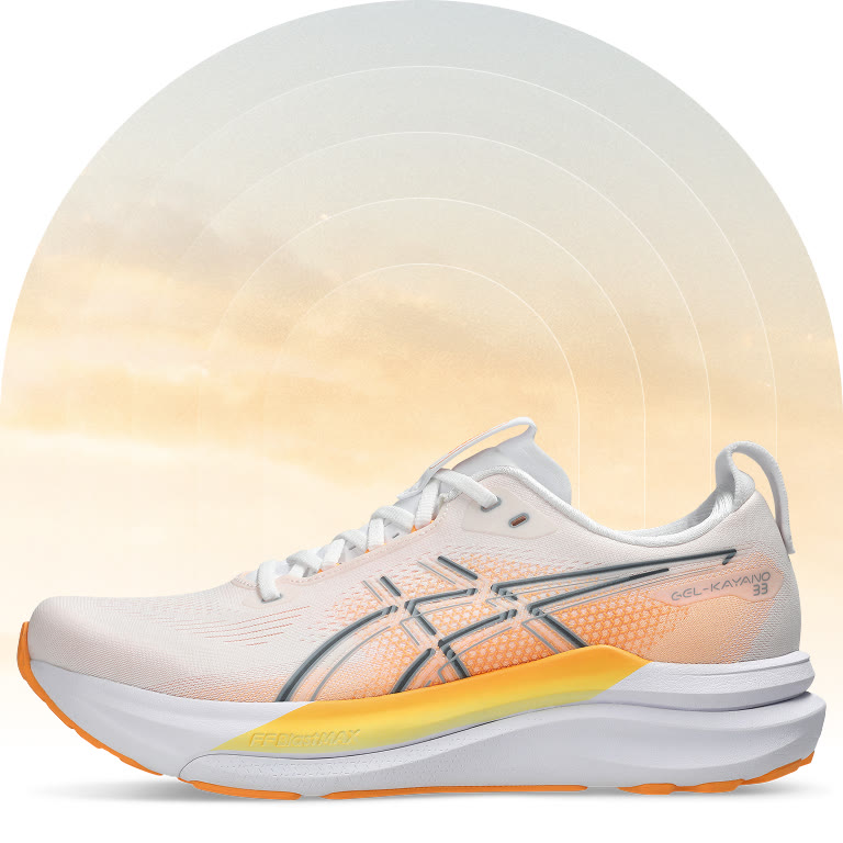 ASICS rise and shine Gel-Kayano 33 males