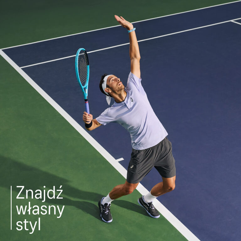 ASICS tennis shop the look component