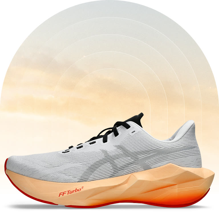 ASICS Rise and Shine novablast 6 males