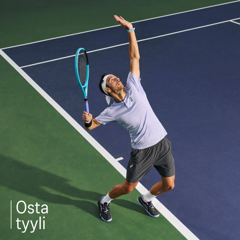 ASICS tennis shop the look component