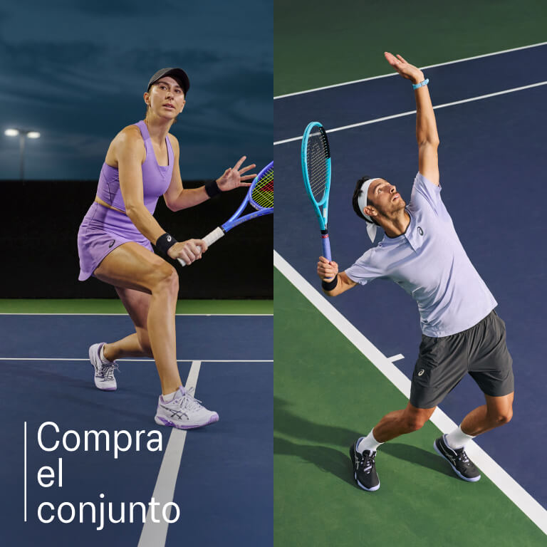 ASICS tennis shop the look component