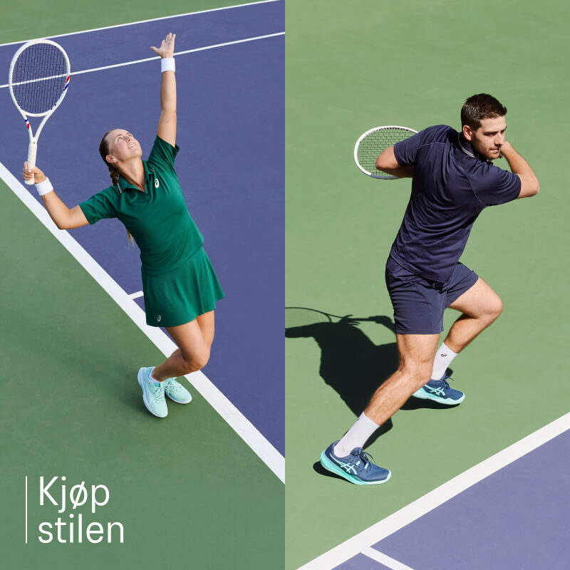 ASICS tennis shop the look component