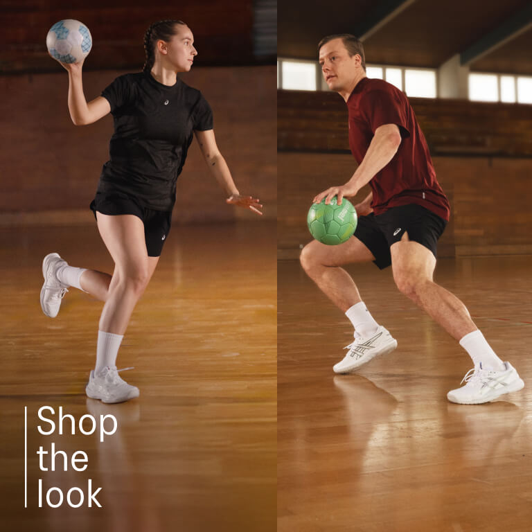 ASICS Handball shoes and clothing
