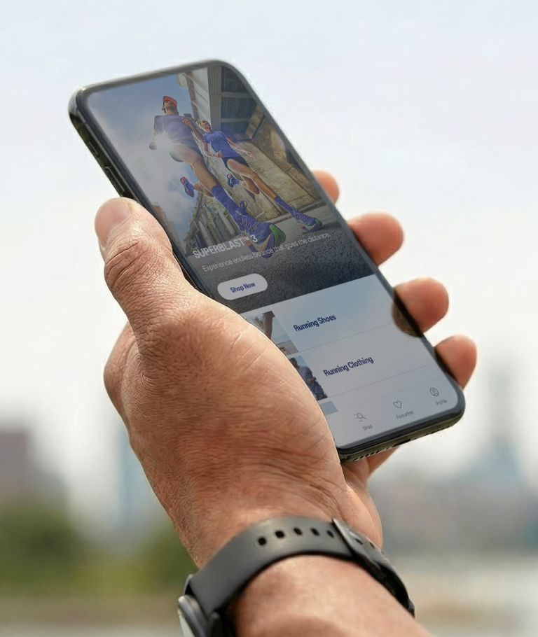 The ASICS Mobile APP