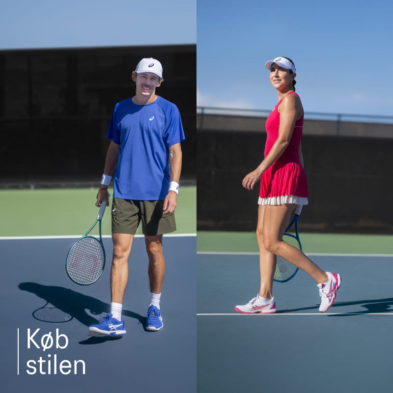 ASICS tennis shop the look component