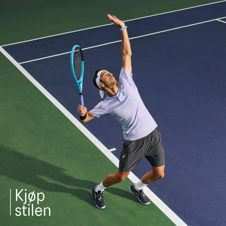 ASICS tennis shop the look component