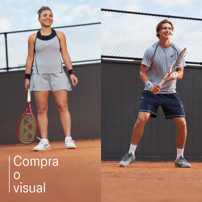 ASICS tennis shop the look component