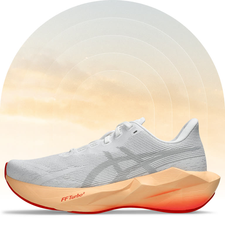 Asics Rise and Shine Novablast 6 females