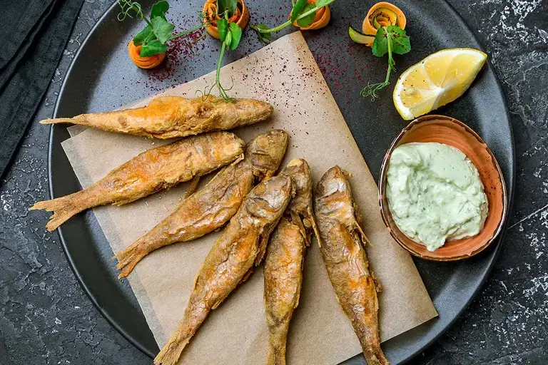 Snack on pescaíto frito