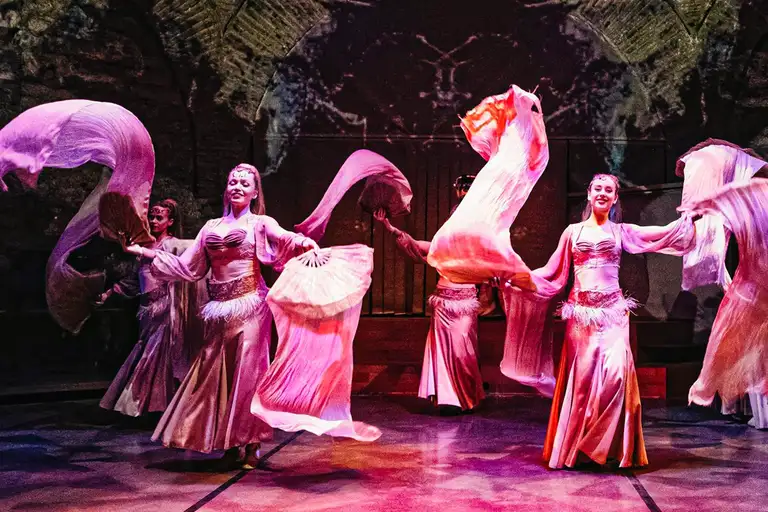 Experience an enthralling Turkish dance show at Hodjapasha Cultural Centre