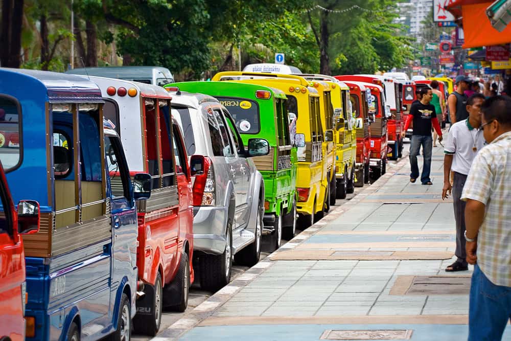 Tuktuks are a pricey but fun way of getting around the city.