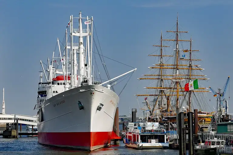 Sail the seven seas aboard the Cap San Diego
