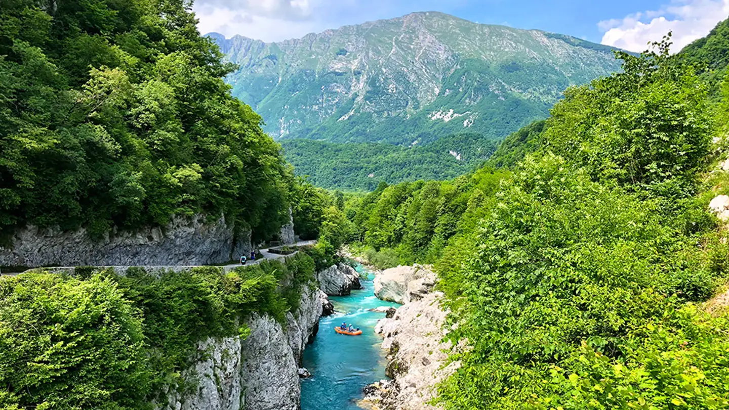 Where to go whitewater rafting in Slovenia