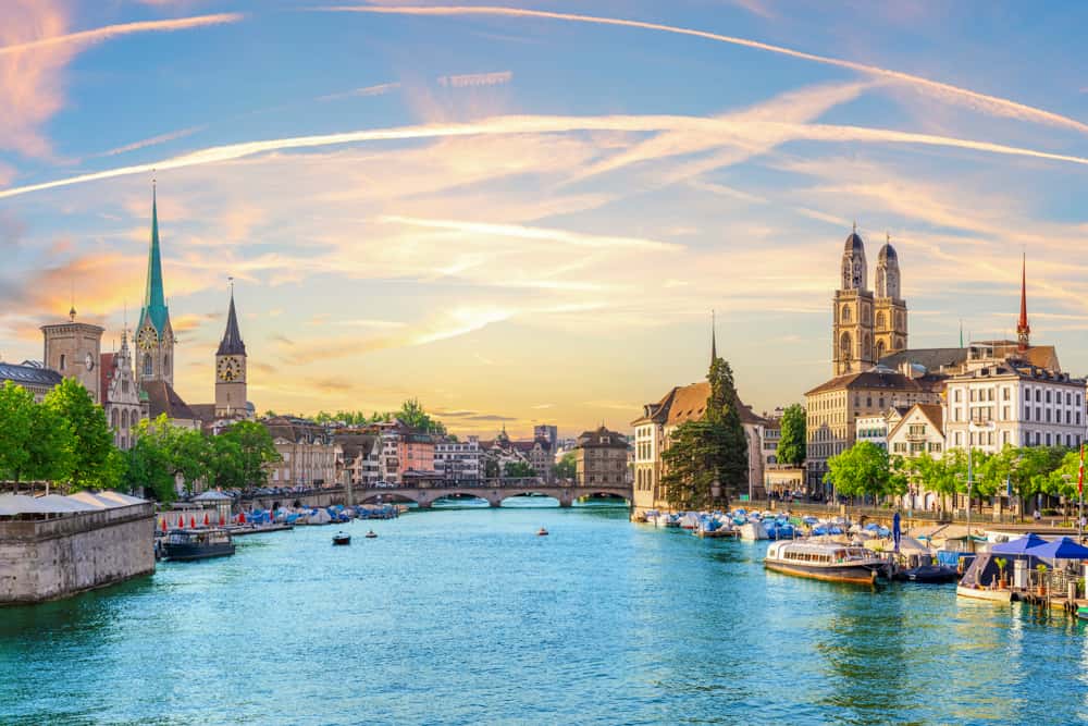 Top 8 Attractions in Zurich in Summer
