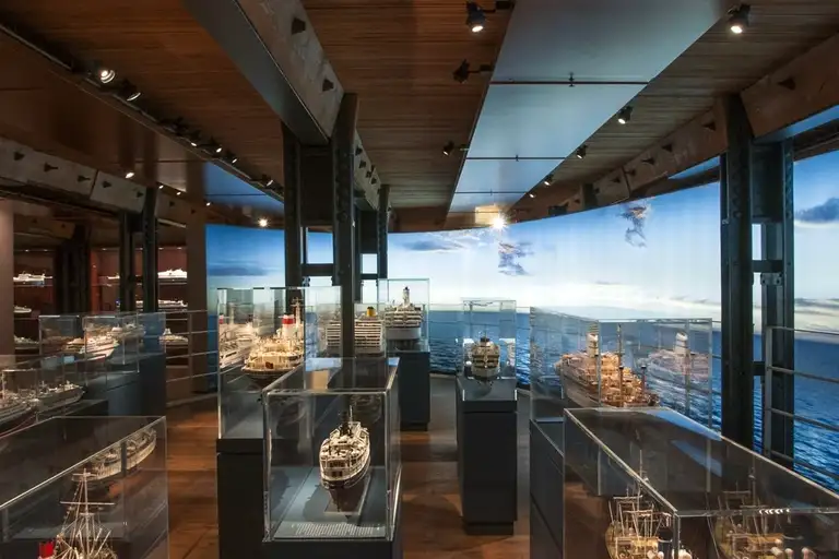 Step through nautical history at the International Maritime Museum