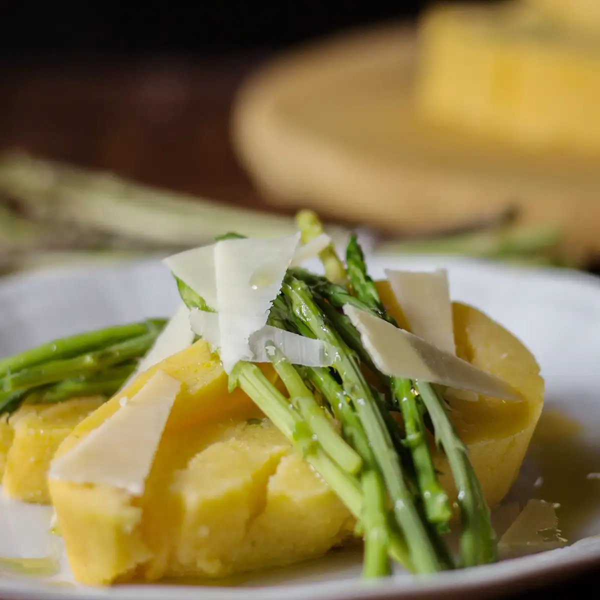 Tuck into hearty polenta and seafood