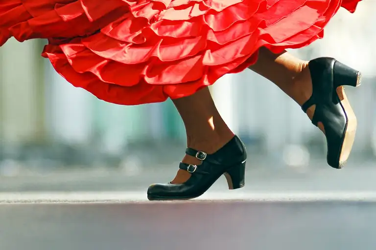 Learn how to stomp and twirl at a flamenco class