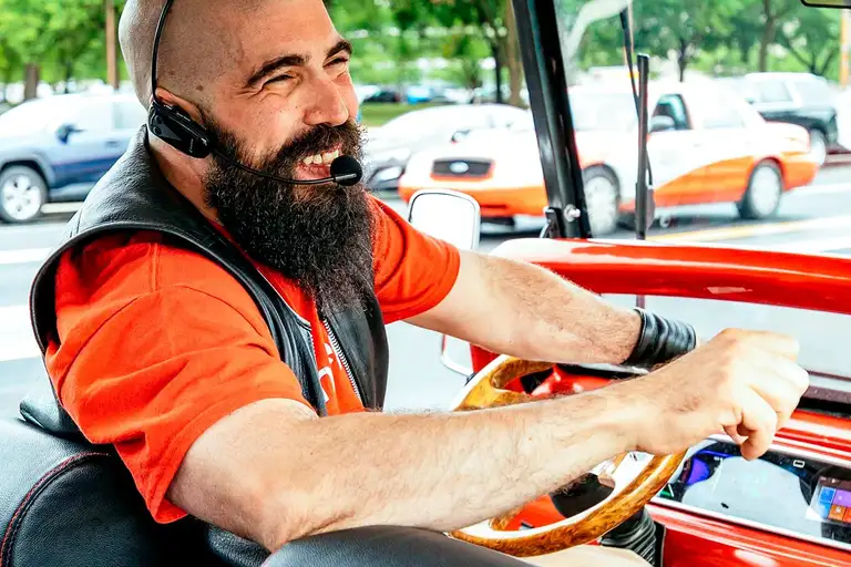 Ride through history on an electric vehicle tour