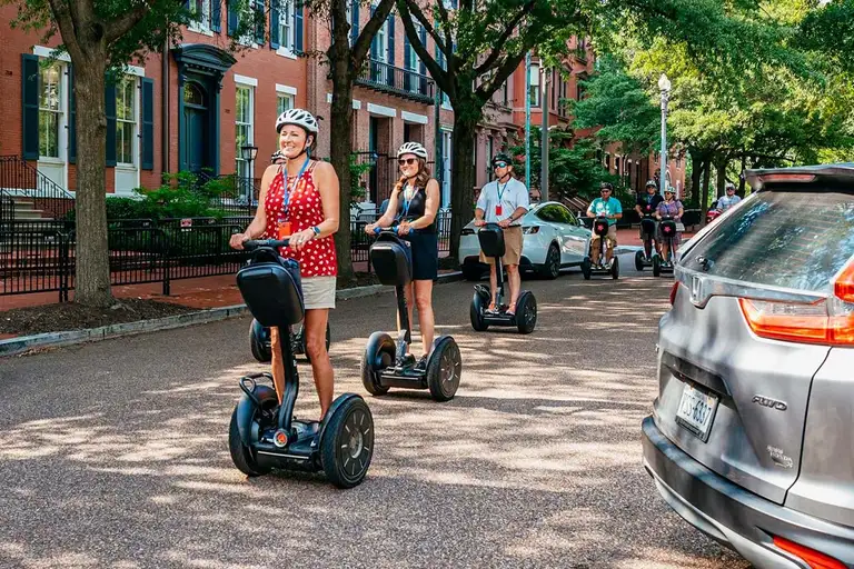 Experience an exciting glide through the heart of the capital on a Segway