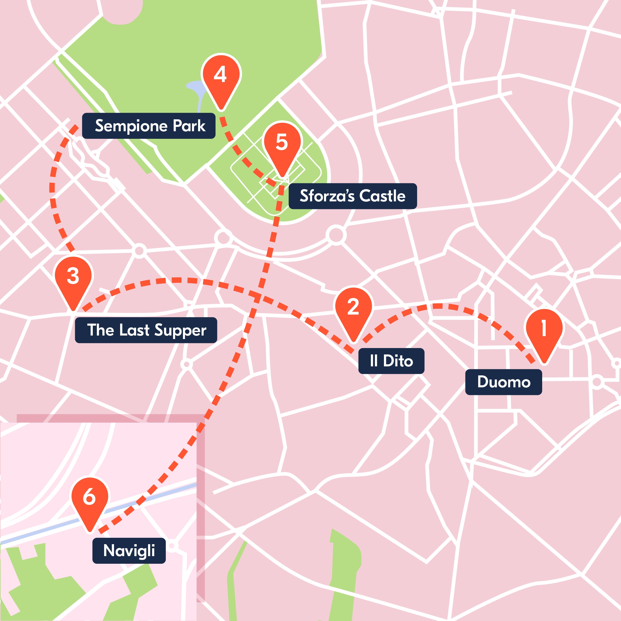 Book Things To Do Attractions - Milan Maps R2 150dpi Day 1