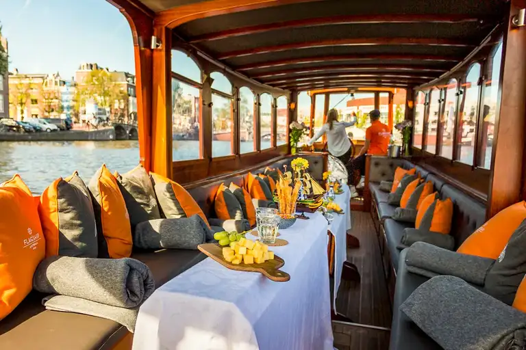 Wine and dine on the canals
