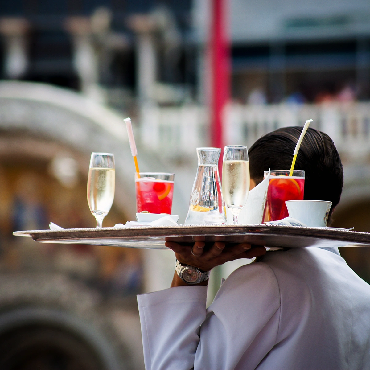 Drink a toast with prosecco