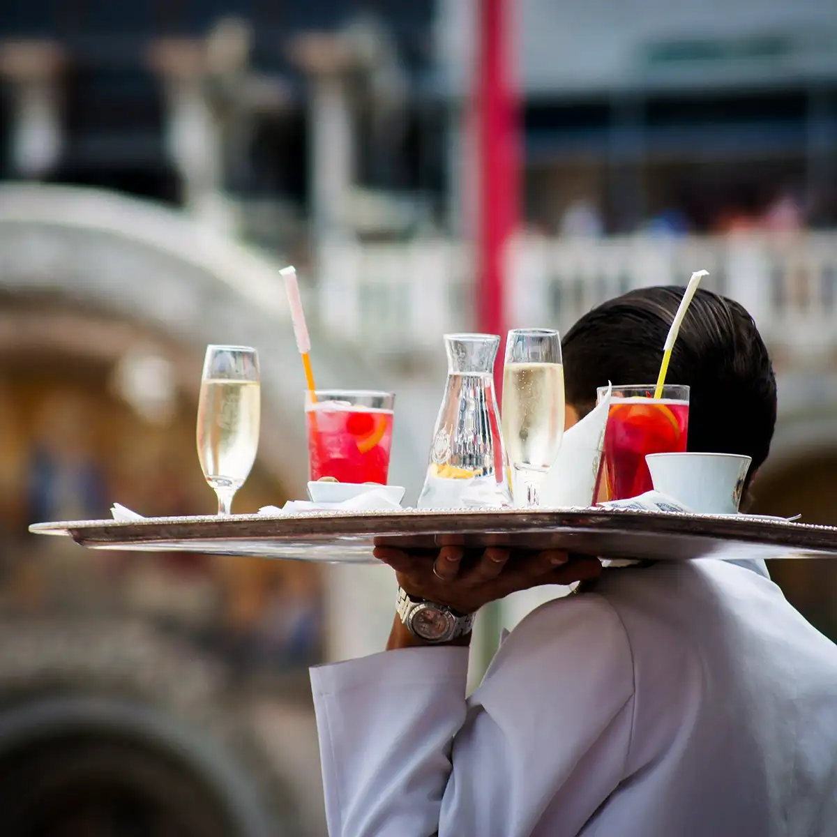 Drink a toast with prosecco