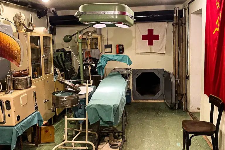 Cold War nuclear bunker