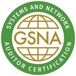 GIAC Systems and Network Auditor (GSNA) certification badge