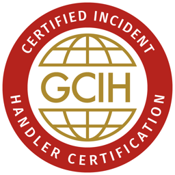 GIAC Certified Incident Handler (GCIH) certification badge