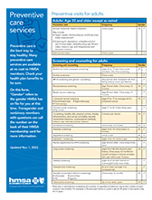 Personal screening checklist thumbnail