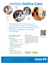 HMSA’s online care rack card thumbnail