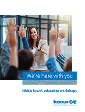 HMSA health education workshop brochure thumbnail
