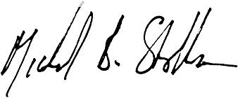 Signature of Michael B. Stollar