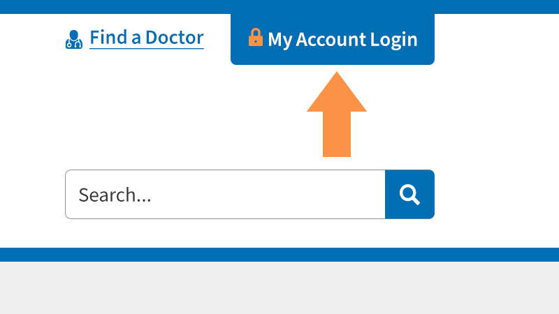My account sign up step 1 modal