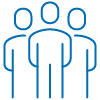 Icon of a team of people