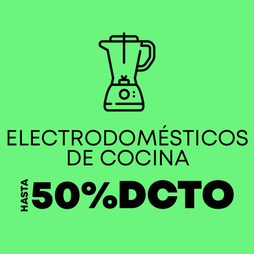 Electrodomésticos de cocina hasta 50%
