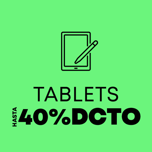 Tablets hasta 40%