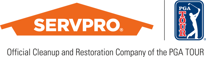SERVPRO logo partnered with PGA Tour