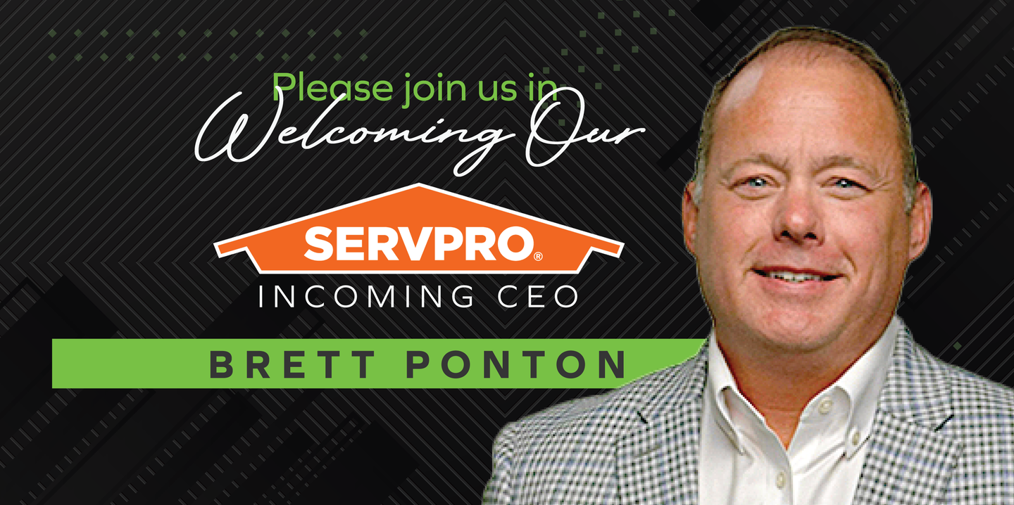 SERVPRO announces new CEO, Brett Ponton